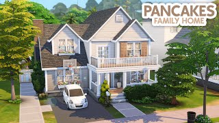 A New Home for the Pancakes 🥞  The Sims 4 Speed Build [upl. by Ettedanreb]