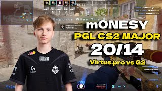 CS2 POV G2 m0NESY 2014 vs Virtuspro Inferno PGL CS2 Major Copenhagen 2024 [upl. by Lednam]