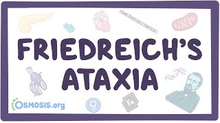 Friedreich’s ataxia  causes symptoms diagnosis treatment pathology [upl. by Walters]