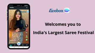 Live Box  Indias Largest Saree Festival [upl. by Enelyad]