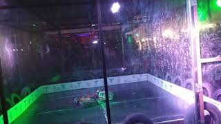 Final round 60 kg bots robowars techkriti19  iit kanpur 2019 youtubevideo [upl. by Ahsitam]