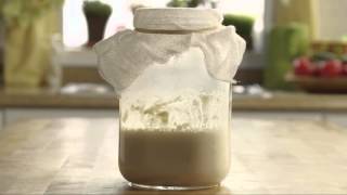 How to Make Sourdough Starter  Bread Recipe  Allrecipescom [upl. by Ecirtak]