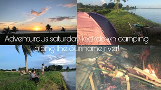 CAMPING AND FISHING ALONG THE SURINAME RIVERNieuwAmsterdam 🎣🏕 [upl. by Leinehtan652]