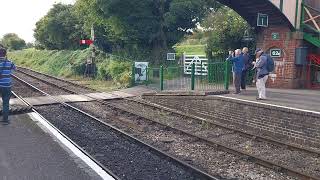 Ivatt 2MT 41312 🚂 Mid Hants Railway Watercress Line Steam Gala at Ropley The 4th of October 2024 [upl. by Harriott]