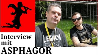 ASPHAGOR Interview auf dem Rage Against Racism vom 31 Mai 2024 by Nightshade TV [upl. by Ike]