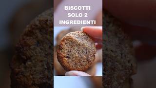 BISCOTTI MAGICI solo 2 ingredienti SENZA ZUCCHERO SENZA BURRO SENZA UOVA SENZA GLUTINE [upl. by Sama]