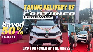 Taking Delivery of FORTUNER LEGENDER 2024  Revhead Aman [upl. by Neron41]