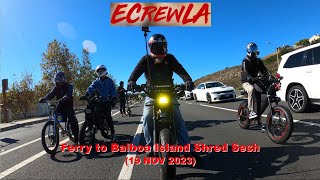 ECrewLA  Ferry 2 Balboa Island Shred Sesh Pt 1 [upl. by Lipkin]