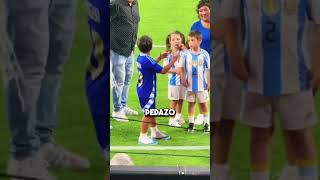 A Mateo Messi no querían darle lo que quería y al final [upl. by Hagile]