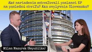 MILAN MAZUREK Hrozí Maďarsku zablokovanie financií z EÚ Bude mať rovnaký osud aj Slovensko [upl. by Walcott]