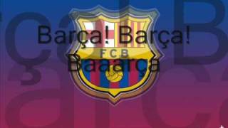 FCBarcelona Song with Lyrics  Anthem EnglishCatalan [upl. by Ynehpets203]