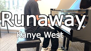 Runaway  Kanye West Piano Cover [upl. by Nylareg229]