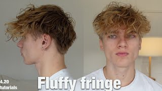 How to get a fluffy fringe  pros and cons Hair tutorial EP 1 [upl. by Benoit]