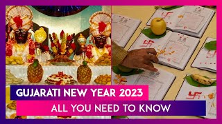 Gujarati New Year 2023 Date Significance Vikram Samvat 2080 Start Date amp All About Bestu Varas [upl. by Ynnav]