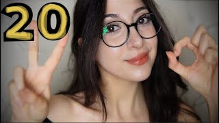 Ti Sussurro 20 Cose Che Non Sai Di Me 4K ASMR whispering amp triggers [upl. by Nwahser]