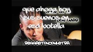 Don Omar  Ayer la vi Letra [upl. by Bronnie]