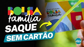 SAQUE BOLSA FAMÍLIA SEM CARTÃO COMO TIRAR DINHEIRO DO CAIXA TEM SEM TER O CARTÃO DO BENEFÍCIO [upl. by Nageem]