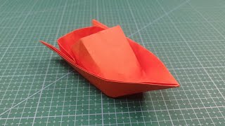 Kağıttan Gemi Yapımı  Çok Kolay  Origami [upl. by Cis447]