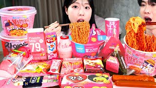 ASMR MUKBANG 편의점 직접 만든 불닭 떡볶이 소세지 김밥 디저트 먹방 amp 레시피 FRIED CHICKEN AND Tteokbokki EATING [upl. by Meletius638]