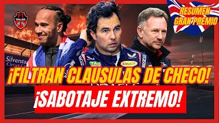 Red Bull destroza la carrera de Checo para obtener datos para Max  Filtran cláusulas de su contrato [upl. by Nnaeel]