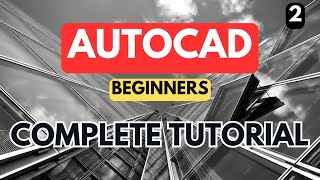 AutoCAD  Complete Tutorial for Beginners  Part 2 commands of section quotModifyquot [upl. by Daniel731]