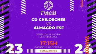 Segunda Fútbol Sala  J5  CD Chiloeches  Almagro FS [upl. by Dew]