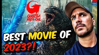 Is Godzilla Minus One the BEST movie of 2023 NON SPOILER  Big Thing [upl. by Tray]