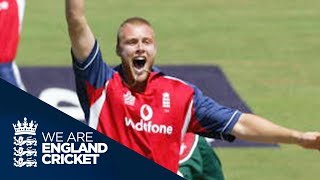 ODI Flashback  Flintoff Bowls Two Unplayable Yorkers In 429 Spell v Bangladesh 2005 [upl. by Gurias]