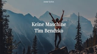 keine maschine  tim bendzko legendado português e alemão [upl. by Siryt]