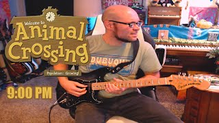 Animal Crossing OST  900 PM Guitar CoverImprov by Casey Klein [upl. by Drusi]