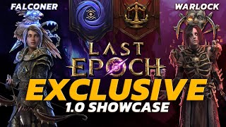 EXCLUSIVE 10 Footage on the Warlock amp Falconer  DEEP DIVE into the Faction System Last Epoch [upl. by Kenward352]