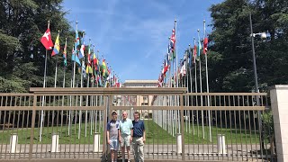 Visiting the United Nations Geneva Switzerland [upl. by Nodyarb]