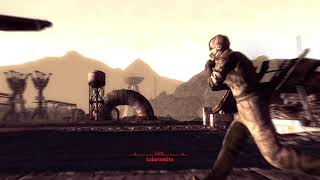 Lobotomite vs Saw Off Shotgun  Fallout New Vegas [upl. by Joslyn]