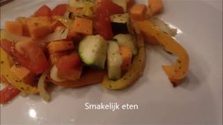 Zoete aardappelschotel uit de oven [upl. by Eentrok]