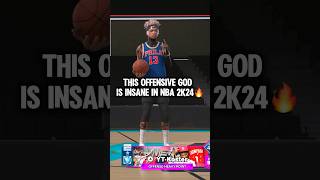 This 6’6 Offensive God is BROKEN In NBA 2k24 BEST BUILD IN 2K24 😈🔥 [upl. by Ominorej]