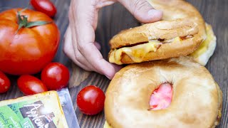 Georges GameChanging Vegan Cheese Bagels 🧀 [upl. by Kelwen]