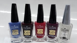 ESMALTE COLORAMA EM GEL DURAÇÃO DE ATÉ 10 DIAS SERÁ [upl. by Paule]