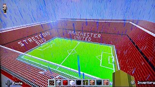 ASMR Minecraft Welcome to Old Trafford [upl. by Adnilav918]