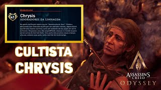 LOCALIZAÇÃO DA CULTISTA CHRYSIS  ASSASSINS CREED ODYSSEY [upl. by Nur750]