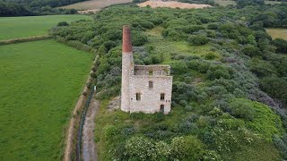 Exploring West Chiverton Mine Cornwall [upl. by Kopple]