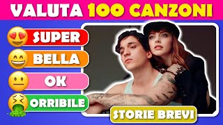 Vota la Canzone 4 Tier List 100 Canzoni 🎶 [upl. by Meares]