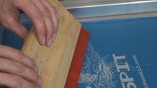 How To Screen Print Controlling Squeegee amp Ink On Screen [upl. by Naras]