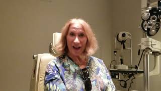 Eye Floater Laser Vitreolysis Patient of Scott Geller MD [upl. by Haceber727]