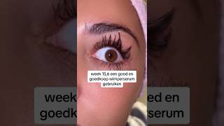 week 156 eel goed en goedkoop wimperserumgebruiken [upl. by Betteanne]