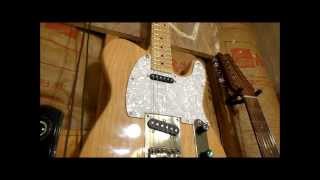 SX Furrian Modification and Upgrade White Pearl Pickguard Reverse Pots [upl. by Kenweigh46]