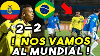 ¡SHOW DE GOLES 22 ECUADOR VS BRASIL SUB 17 SUDAMERICANO 2023 RESUMEN Y GOLES HOY LA TRI 💥 [upl. by Spiers39]