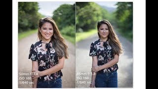 Canon 50mm 14 VS 85mm 18 with photo samples [upl. by Reywas]