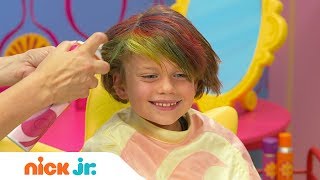 How to Create a Rock Star Hairstyle Tutorial 👩‍🎤 Sunny Day’s Style Files  Nick Jr [upl. by Oremar745]