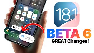 iOS 181 Beta 6  New Features and Changes [upl. by Yreffoeg]