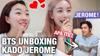 BTS JEROME UNBOXING KADO DARI KITA Ft JINI  JINI COBA NGOMONG SAMA JEROME PAKE BAHASA JEPANG [upl. by Okramed223]